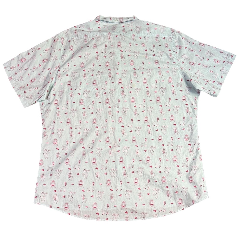Limited-Edition Traeger x Ambsn Woven Short Sleeve Button-Up Shirt Men’s 5XL NWT - Picture 3 of 11
